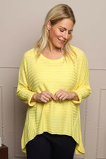 Allissa Knit Top Yellow Yellow - Allissa Knit Top Yellow