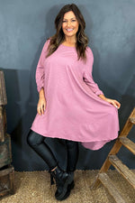 Portofino Cotton Tunic Grape Grape - Portofino Cotton Tunic Grape