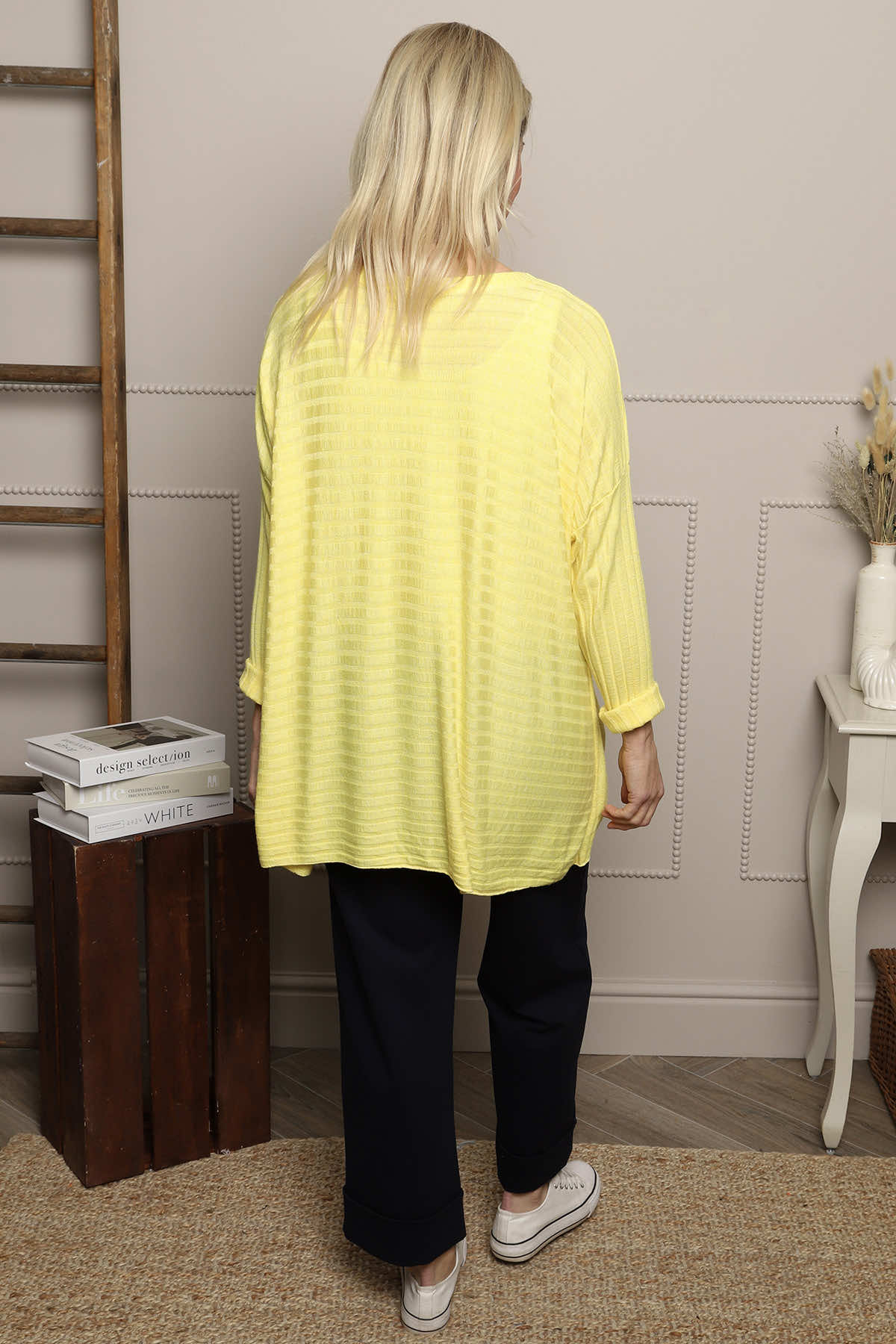 Allissa Knit Top Yellow