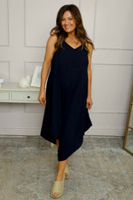 Kyrenne Jumpsuit Navy Navy - Kyrenne Jumpsuit Navy
