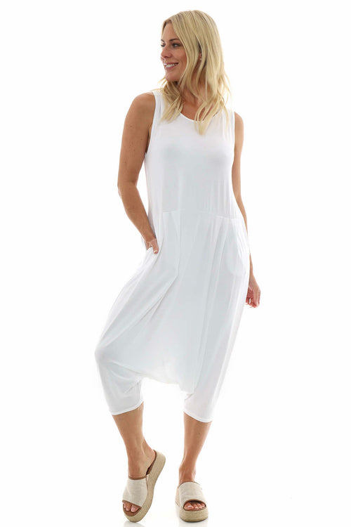 Maya Jumpsuit White - Image 2