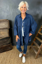 Charlotte Denim Shirt Dark Denim Dark Denim - Charlotte Denim Shirt Dark Denim