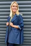 Abigail Denim Jacket Mid Denim