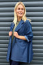 Abigail Denim Jacket Mid Denim