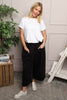 Jaye Pocket Cotton Trousers Navy