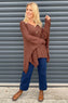 Hattie Knitted Cardigan Cocoa