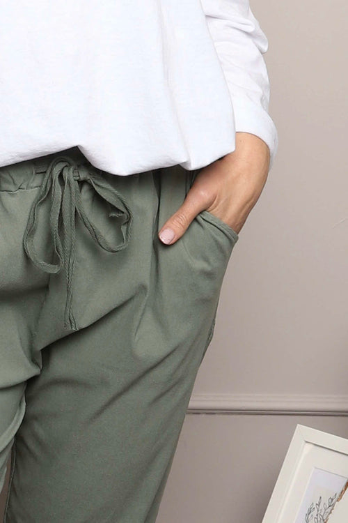 Joetta Trousers Khaki - Image 4