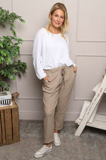 Joetta Trousers Mocha Mocha - Joetta Trousers Mocha