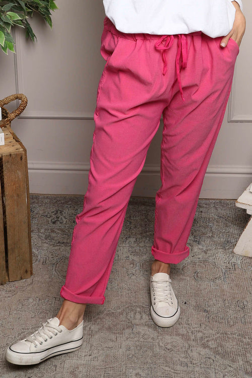 Joetta Trousers Fuchsia - Image 3