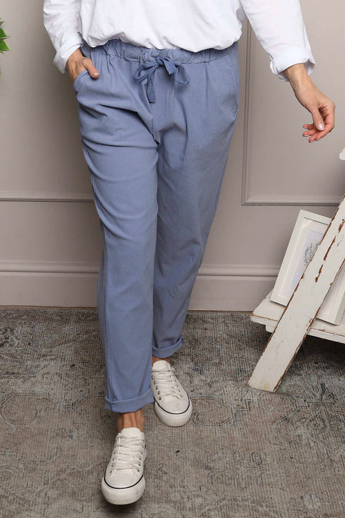 Joetta Trousers Blue - Image 2