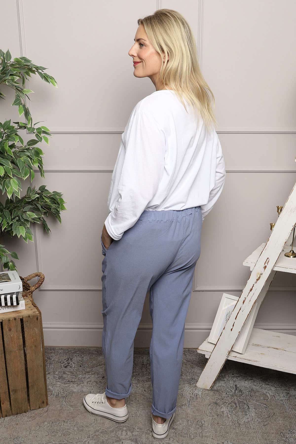 Joetta Trousers Blue