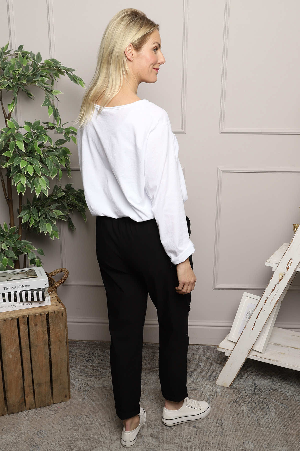 Joetta Trousers Black