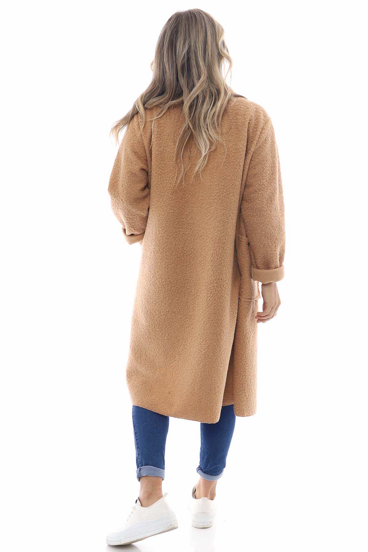 Caramel deals waterfall coat