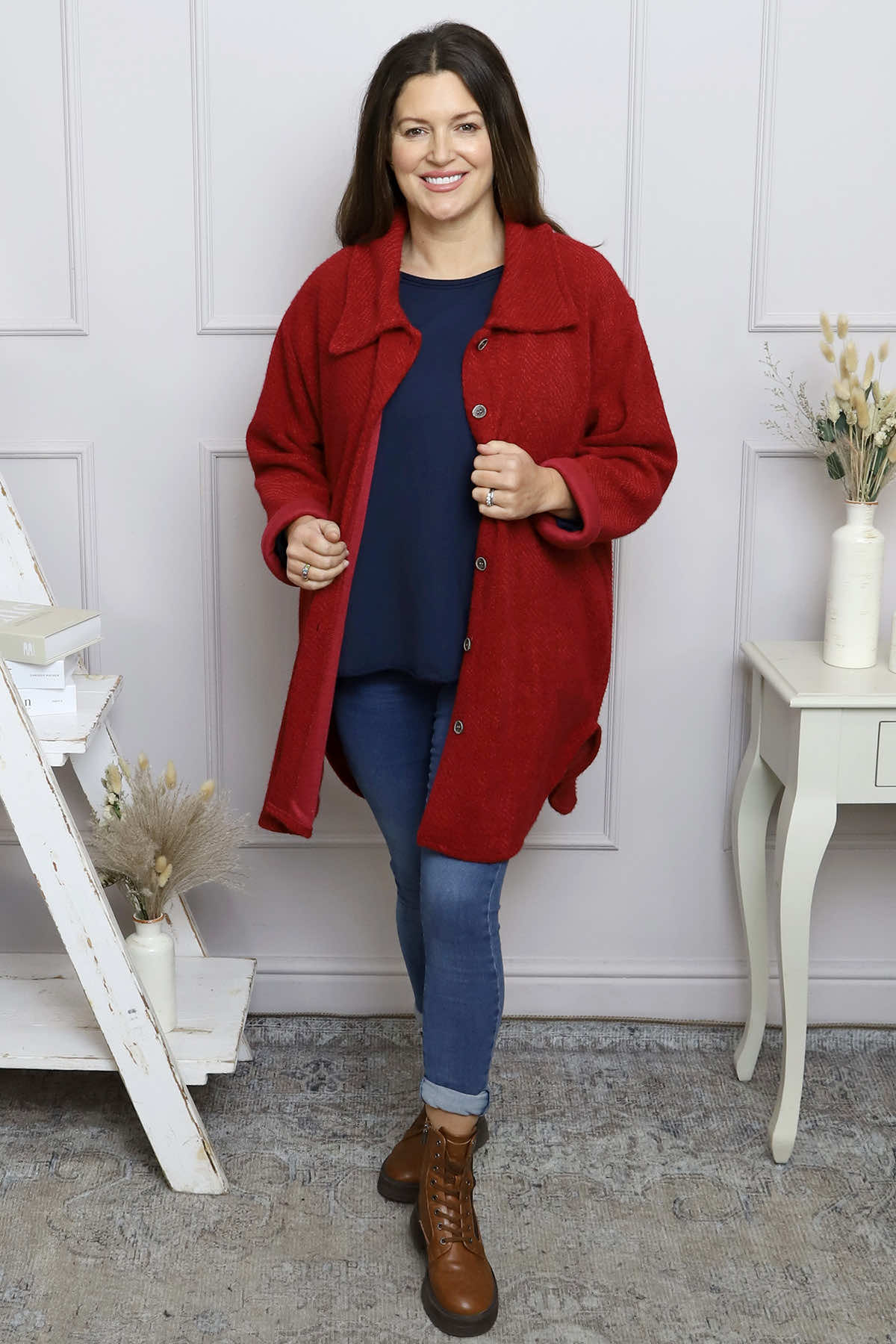 Julianne Jacket Red
