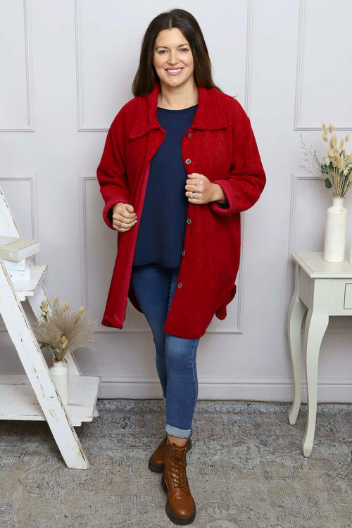 Julianne Jacket Red - Image 2