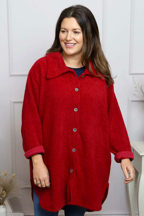 Julianne Jacket Red - Image 1