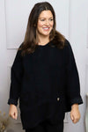 Jessa Needlecord Top Black