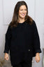 Jessa Needlecord Top Black