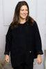 Jessa Needlecord Top Black