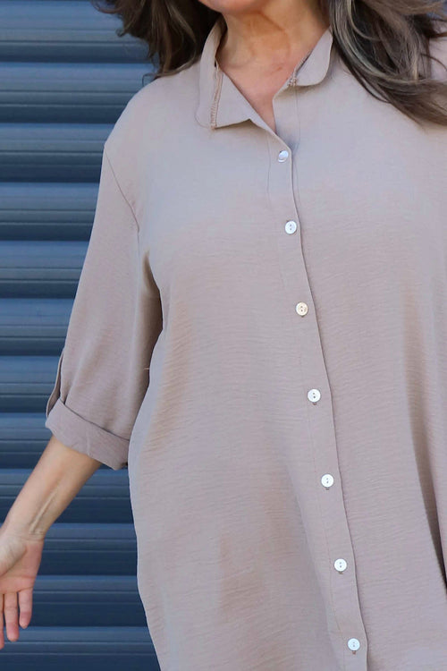 Vivianne Shirt Mocha - Image 3