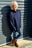 Lillian Polo Neck Jumper Navy