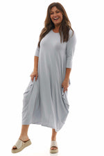 Boswin Dress Grey Grey - Boswin Dress Grey