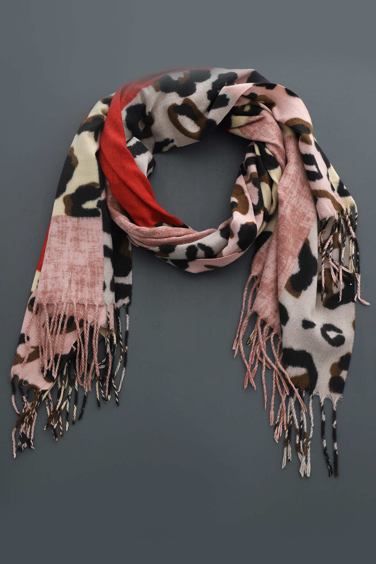 Elosie Scarf Red