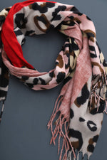 Elosie Scarf Red Red - Elosie Scarf Red