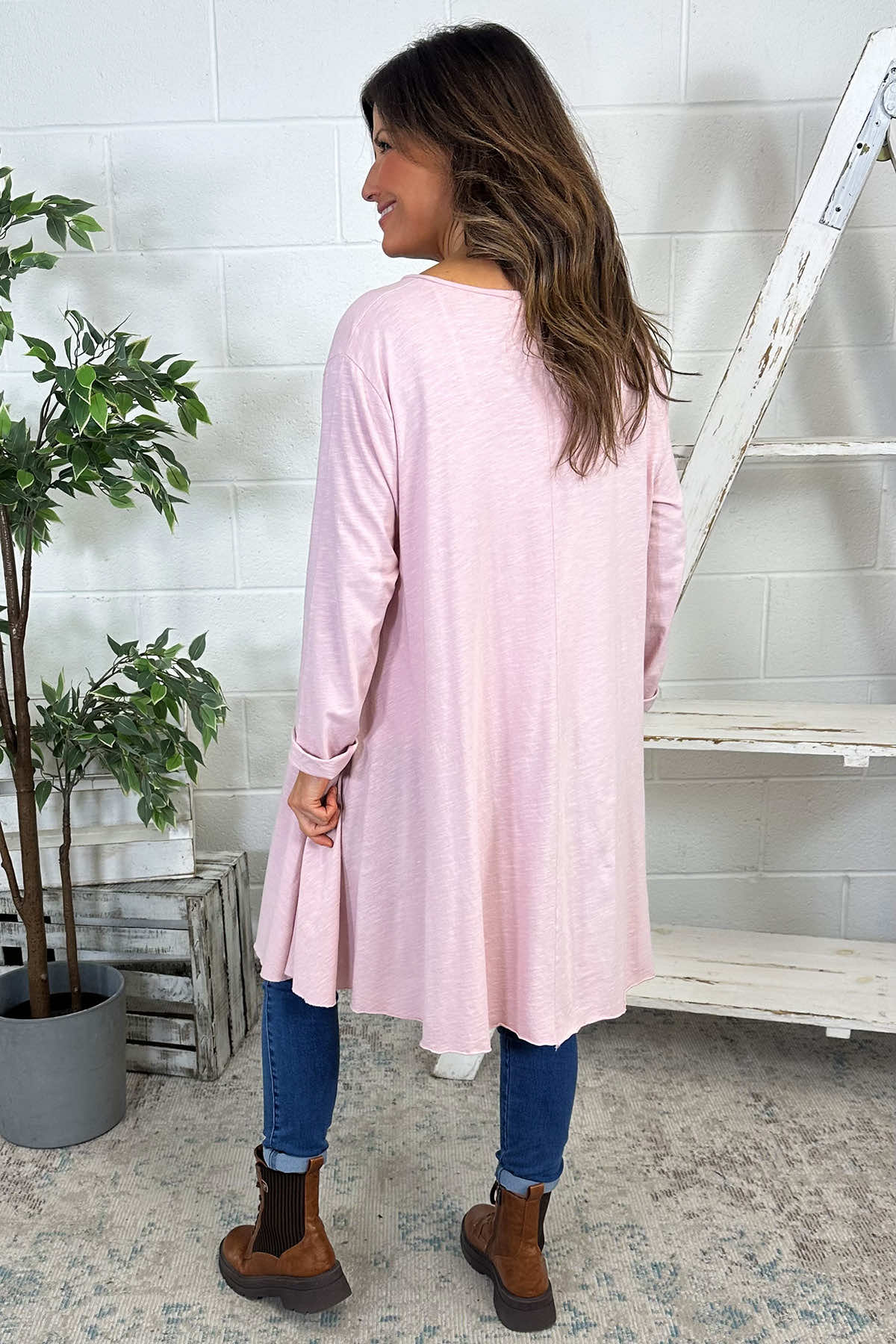 Portofino Cotton Tunic Pink