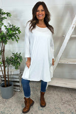 Portofino Cotton Tunic White White - Portofino Cotton Tunic White