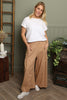 Aitana Pocket Linen Trousers Camel