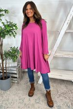 Portofino Cotton Tunic Berry Berry - Portofino Cotton Tunic Berry