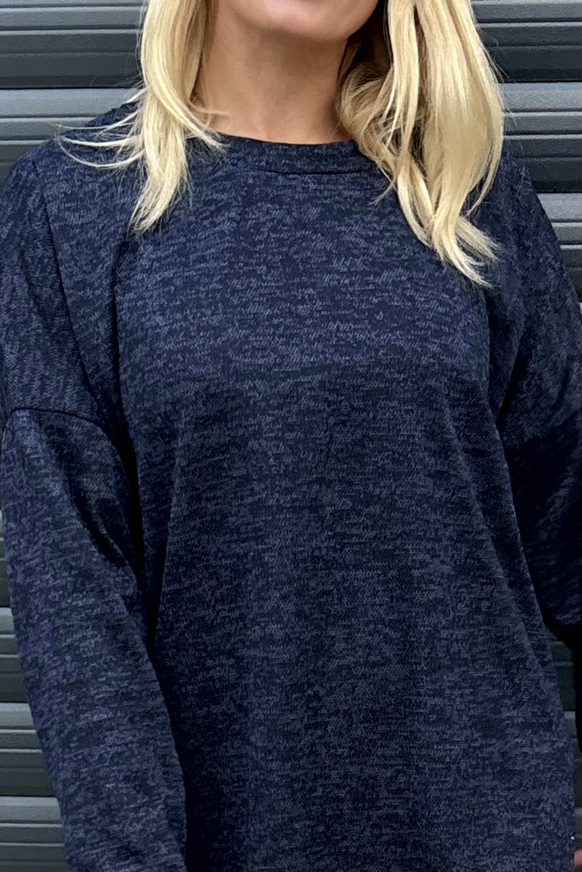 Marzia Sweat Top Navy