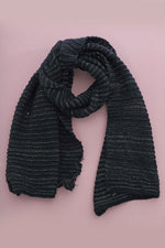 Alesha Scarf Black Black - Alesha Scarf Black