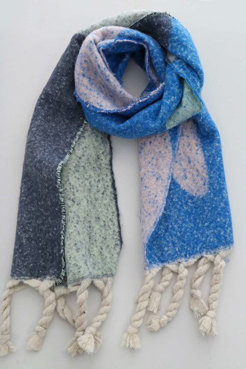 Millie Scarf Blue - Image 3