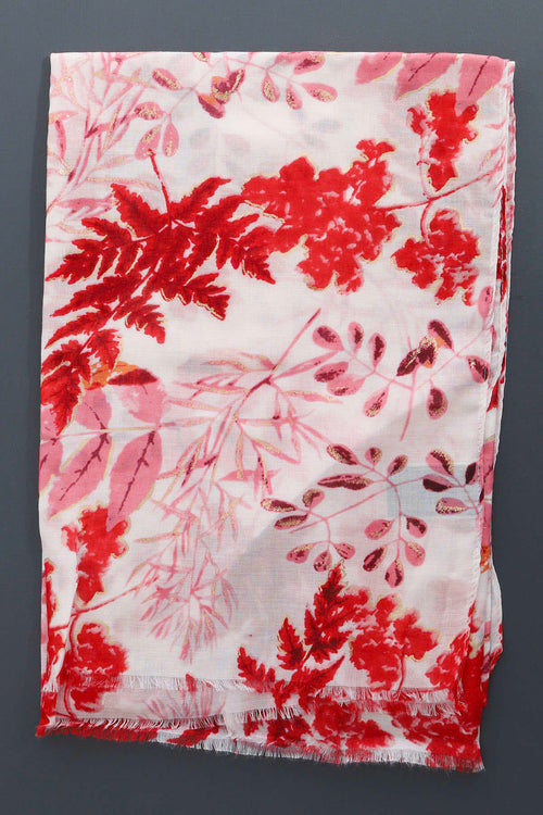 Teri Scarf Red - Image 3