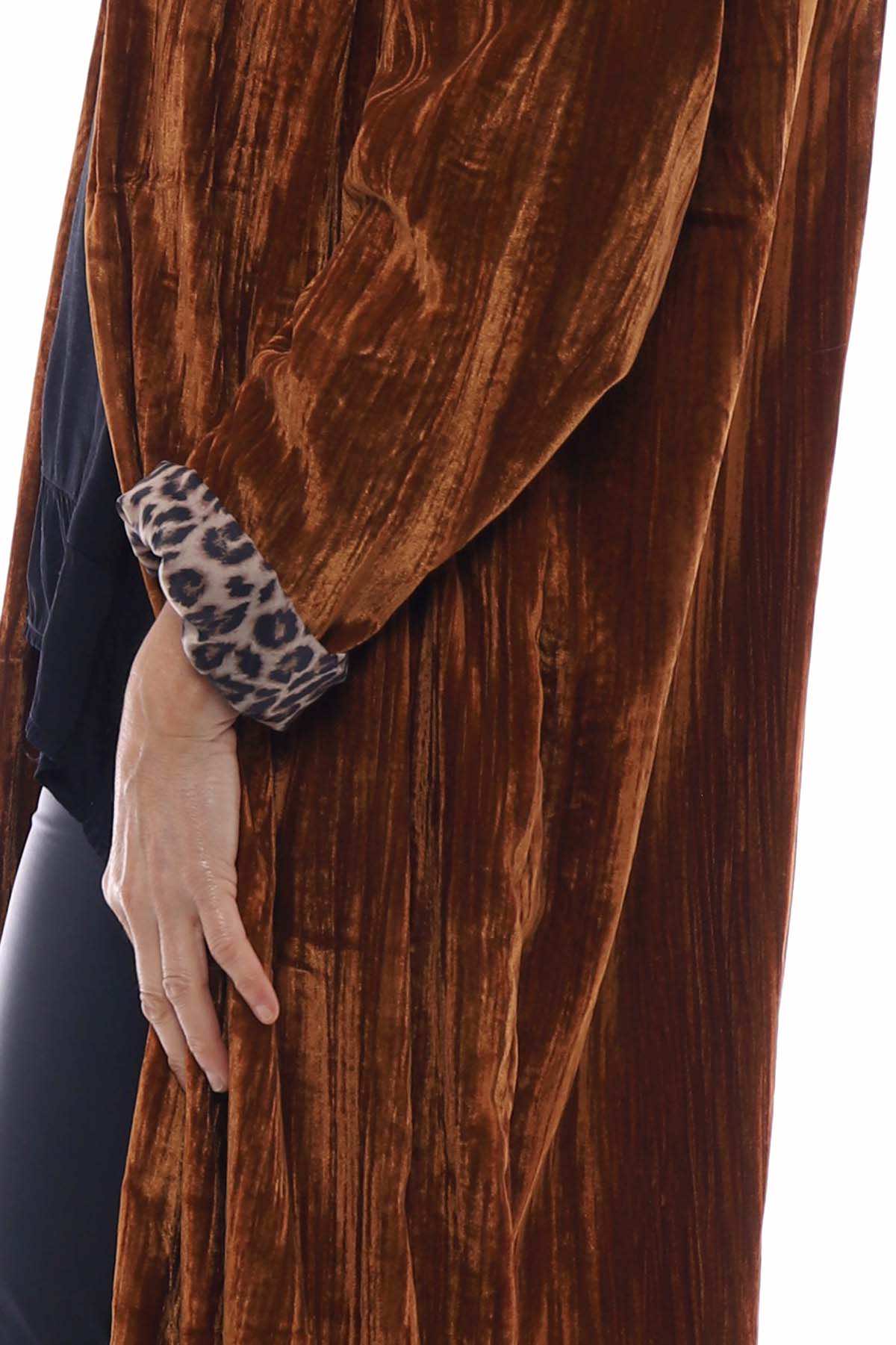 Leopard 2024 lined coat