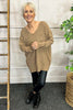 Lavinia V-neck Jumper Camel