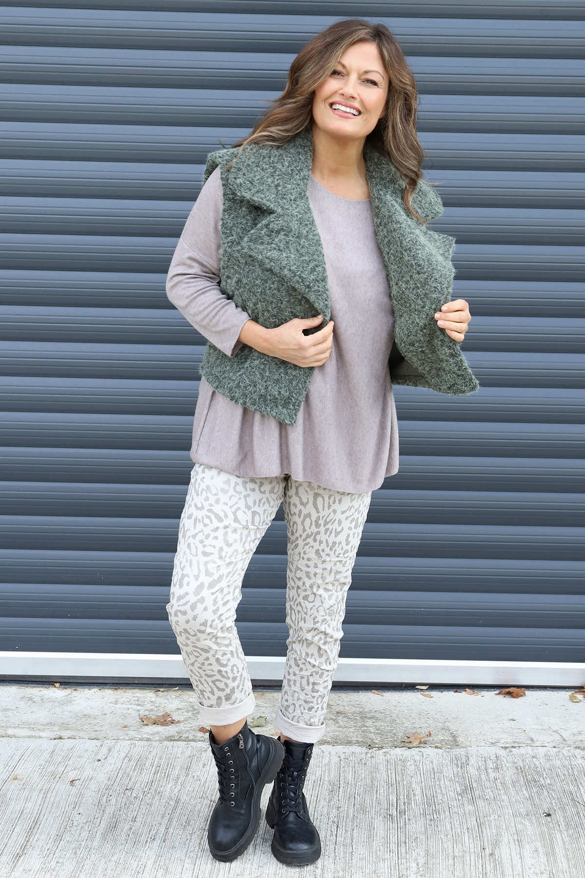 Esmeralda Gilet Khaki