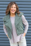 Esmeralda Gilet Khaki