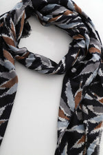 Edie Scarf Black Black - Edie Scarf Black