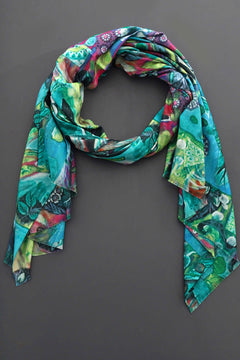 Lily Scarf Emerald