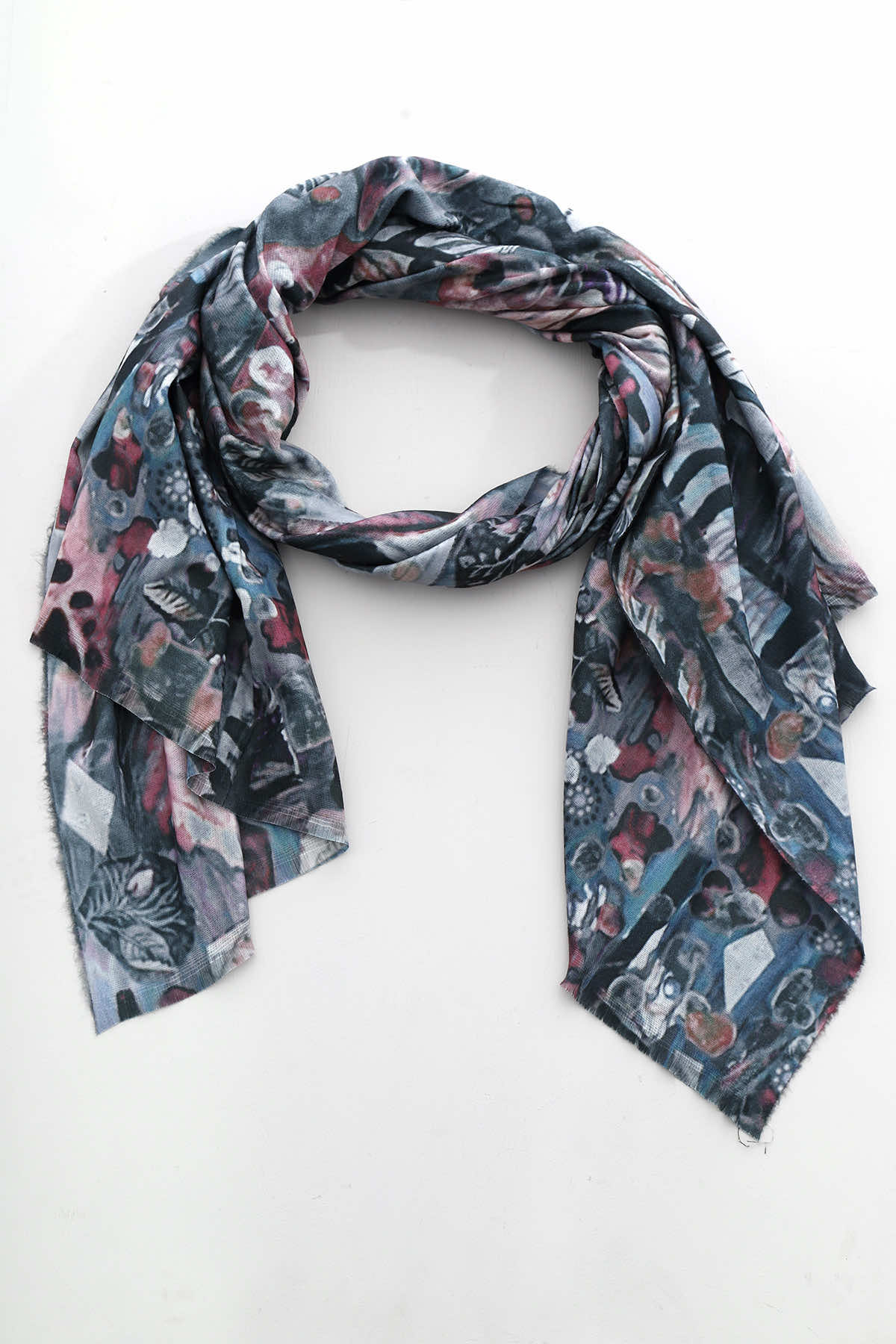 Lily Scarf Charcoal