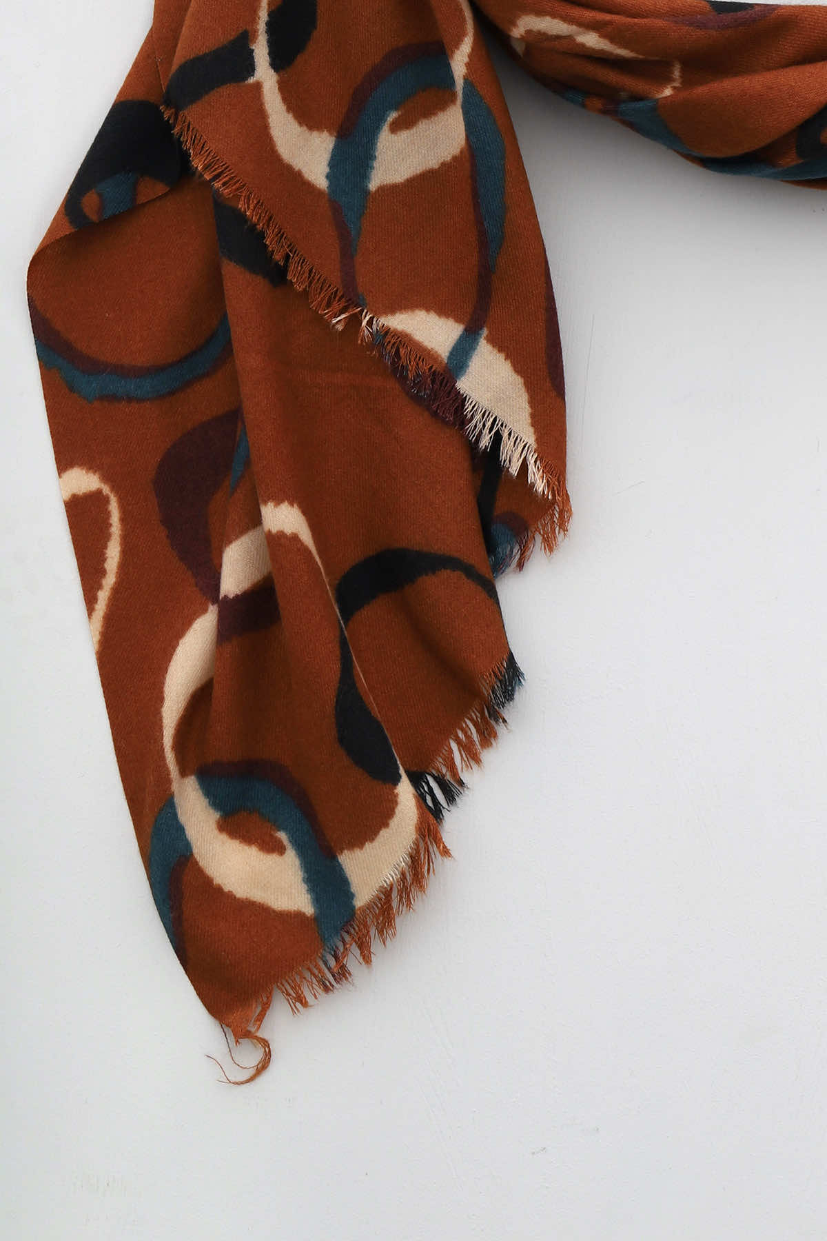 Jasmin Scarf Burnt Orange