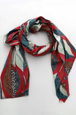 Sandy Scarf Red Red - Sandy Scarf Red