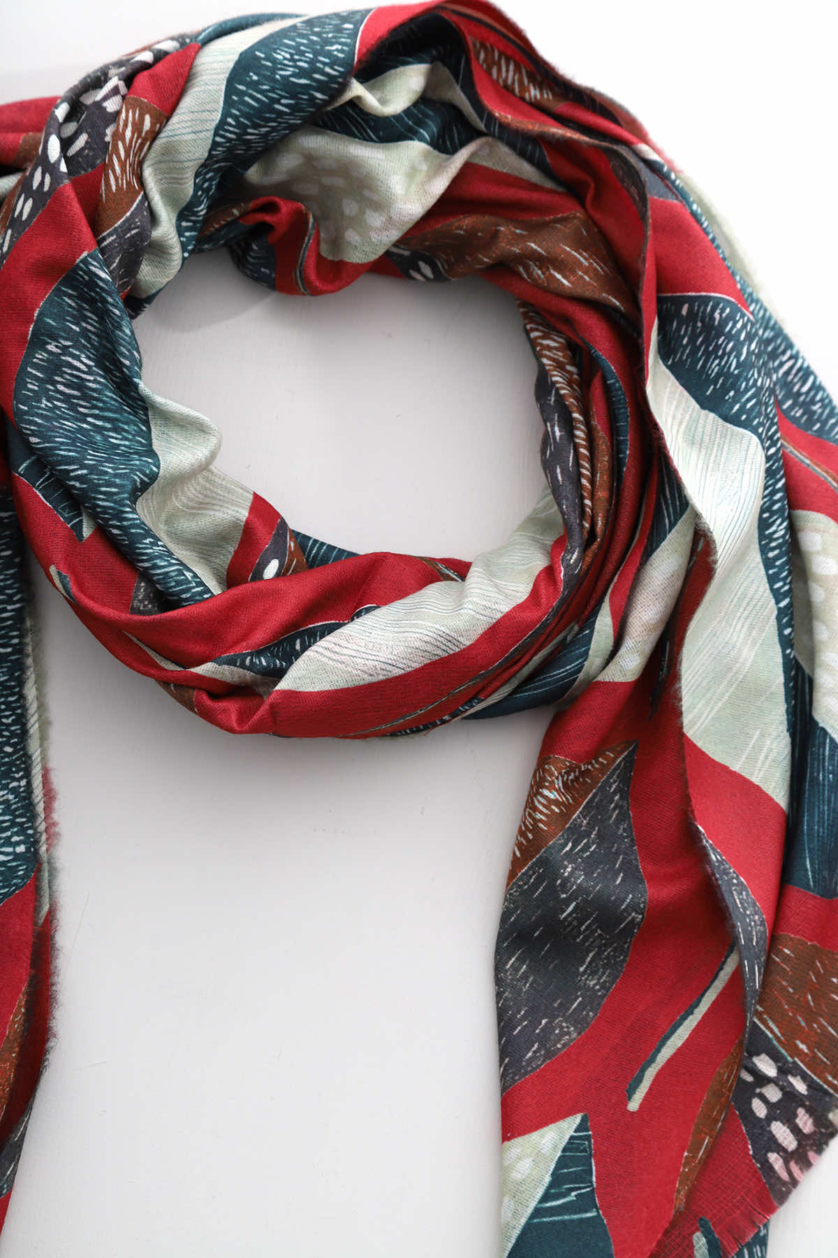 Sandy Scarf Red