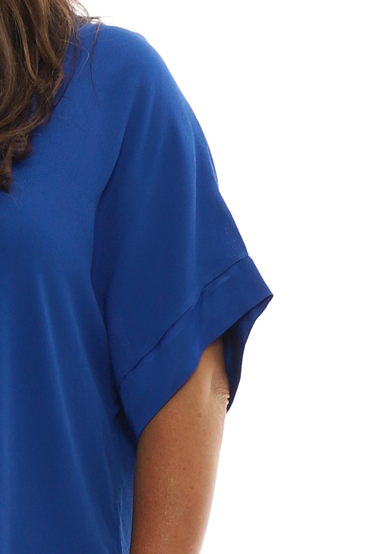 Sia V-Neck Top Royal Blue