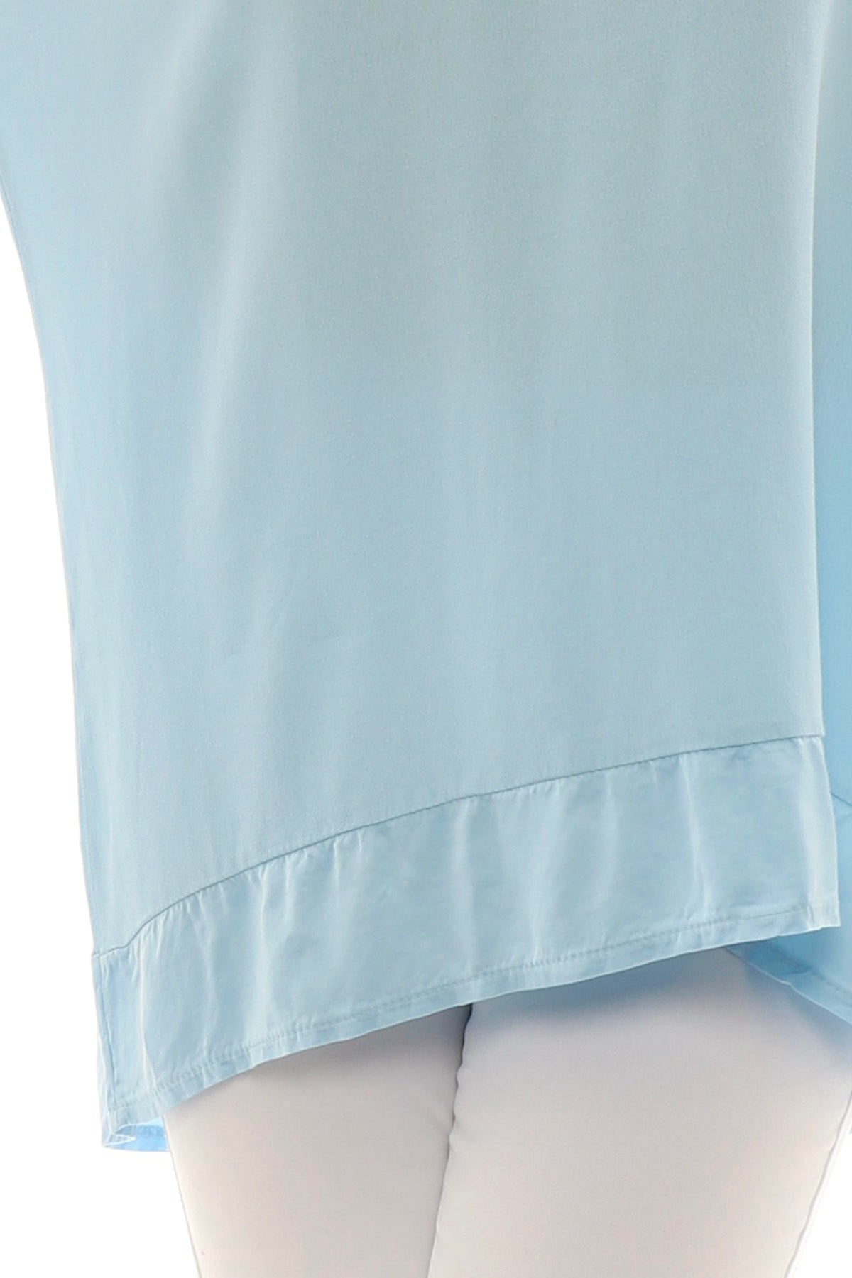 Sia V-Neck Top Light Blue