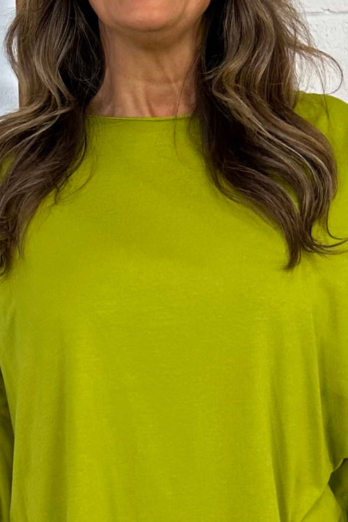 Betty Cotton Top Lime - Image 3