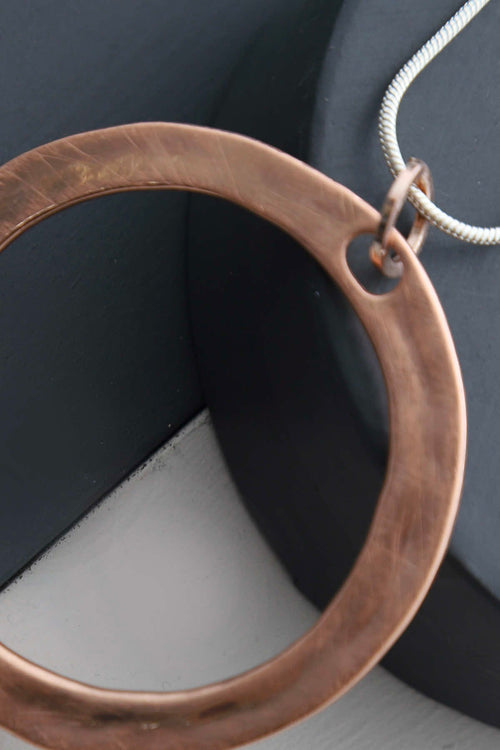 Michaela Necklace Rose Gold - Image 4